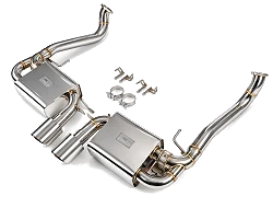 Aktywny układ wydechowy z klapami Cat-Back FMIC.Pro Porsche 718 Cayman Boxster 982 2.0L 2.5L 2016-2022