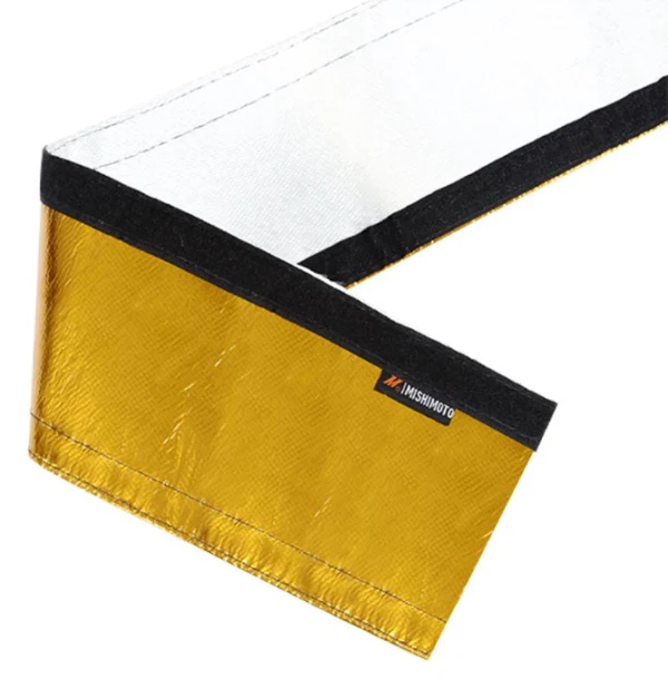 Rękaw termoizolacyjny złoty Mishimoto 1,27cm x 91,44cm 1/2"x36"