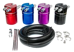 Oil Catch Can Kit Small RTMG Performance for 1.4 TSI Purple
