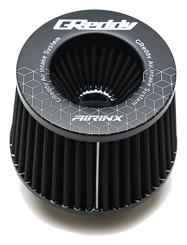 Sportowy filtr powietrza GReddy "Airinx New S", 145-80 mm