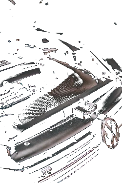 RTMG Performance Wlot bezpośredni zimnego powietrza Full Carbon Stage 1 VW Golf MK 7.5 - 2.0 TSI EA888 Gen 3
