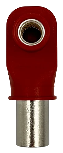 Ecumaster Złącze RL00801-50RE; 8.0MM; RADLOK-50MM; czerwony