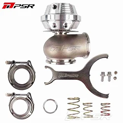 Pulsar PSR New Generation Wastegate 50mm V-Band External Wastegate Silver