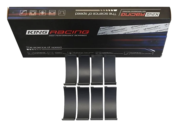 Bearings Set .026 King Racing CR4287XPC for Honda B18C1 B18C5 F18C XPC Coated Tri-Metal - KGB-CR4287XPC-.026