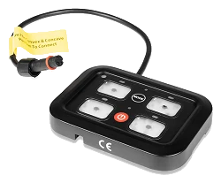 Panel przełączników Purelux Multi-switch Dashboard Controller 4 przyciski 12V 24V