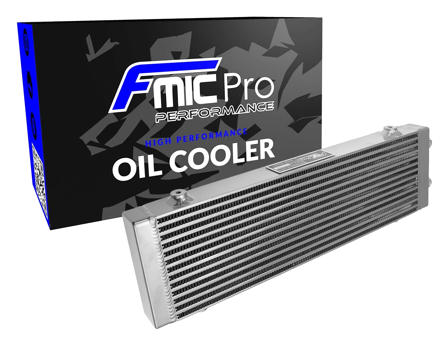 Chłodnica oleju FMIC.Pro jednostronna 470x140x40 srebrna