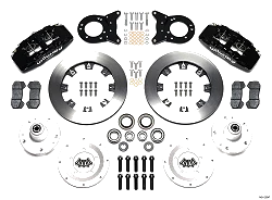 Wilwood 140-12947 Forged Dynapro 6 Przedni zestaw hamulcowy 12.19 czarny Ford