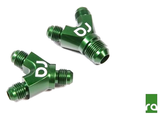 Y-Adapter AN6 AN6 AN6 Block Fittings Radium Engineering