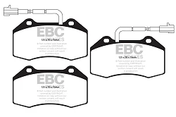 DP52021/2NDX Klocki hamulcowe BLUESTUFF NDX EBC Brakes Abarth 595 695 695 Biposto Grande Punto Punto Evo Alfa Romeo 4C Fiat Grande Punto Abarth Punto Evo 595 EsseEsse Punto Evo Abarth MiTo -