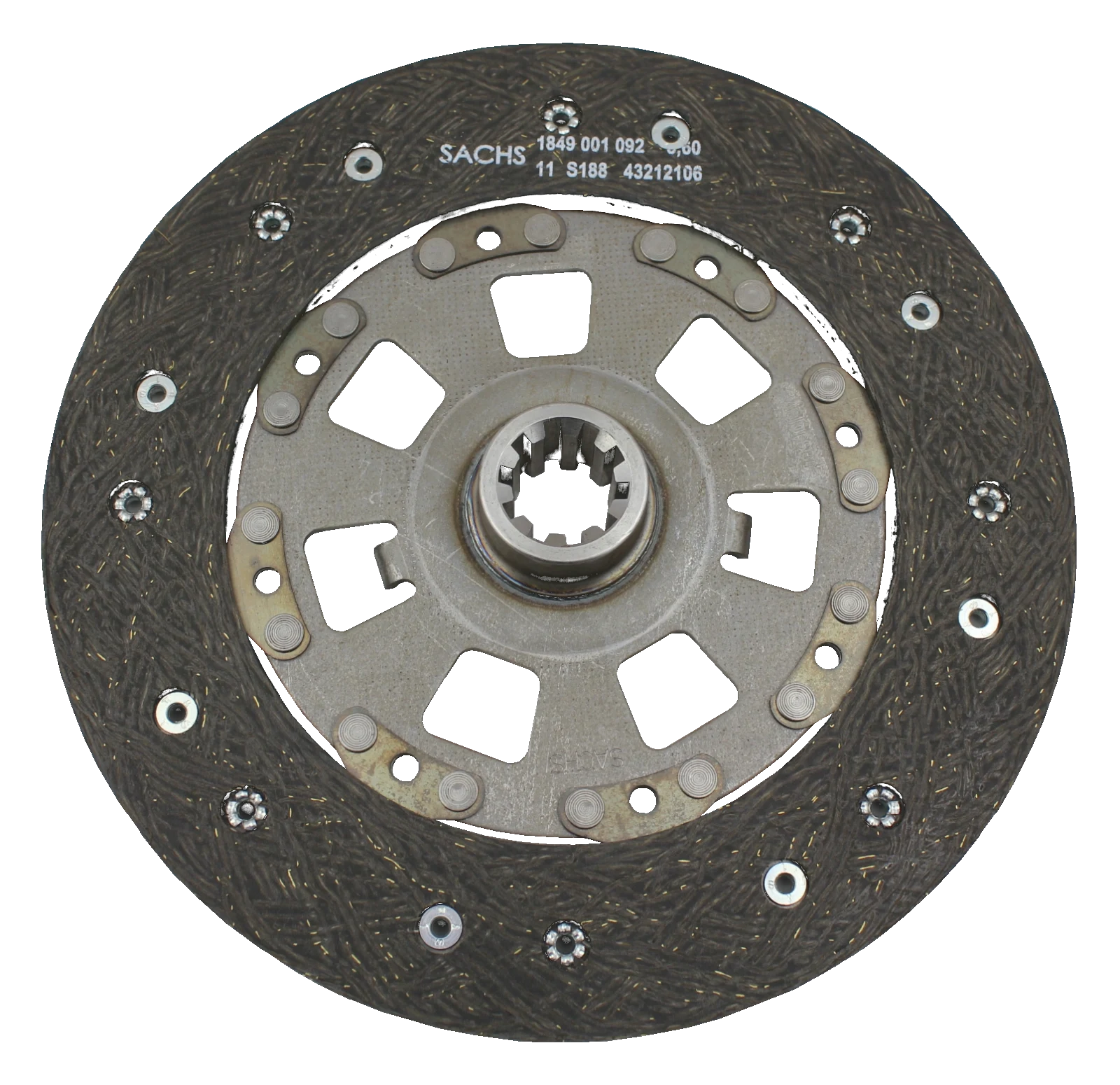 Tarcza sprzęgła FTWL 240 mm Sachs M50 3.0d jednomas FTWL - SachsM50