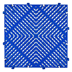 Podłoga modułowa panelowa FMIC.Pro do garażu warsztatu 40x40cm 20mm Niebieski