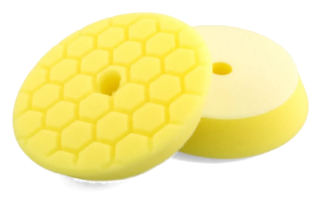 FLEXIPADS 135mm PRO-DETAIL YELLOW Heavy Cut/Compounding Pad