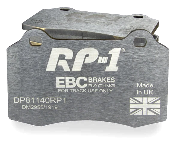 DP81140RP1 Sportowe klocki hamulcowe RP-1 Racing EBC Brakes Alfa Romeo 147 156 GTV Spider BUGATTI EB110 Chrysler USA Viper Citroen DS3 Dodge USA Viper DS DS3 Ferrari 360 F430 Fiat Coupe Ford