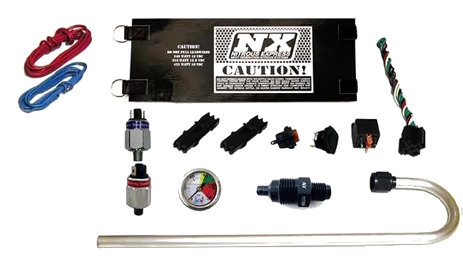 Genx Accessory Package for Carbureted System with 4AN Feedline Nitrous Express NX GENX-4