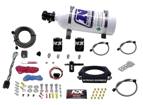 Nitrous Plate System with 5Lb Bottle for Chevrolet Corvette / Camaro LT1 6.2L Nitrous Express NX 20938-05