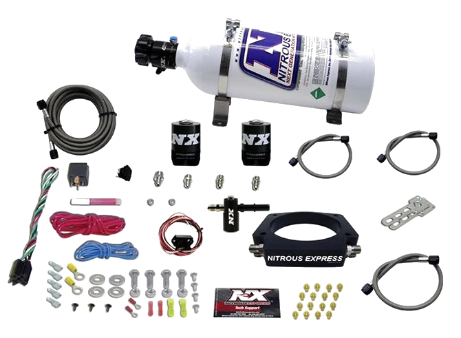 Nitrous Plate System with 5Lb Bottle for Chevrolet Corvette / Camaro LT1 6.2L Nitrous Express NX 20938-05