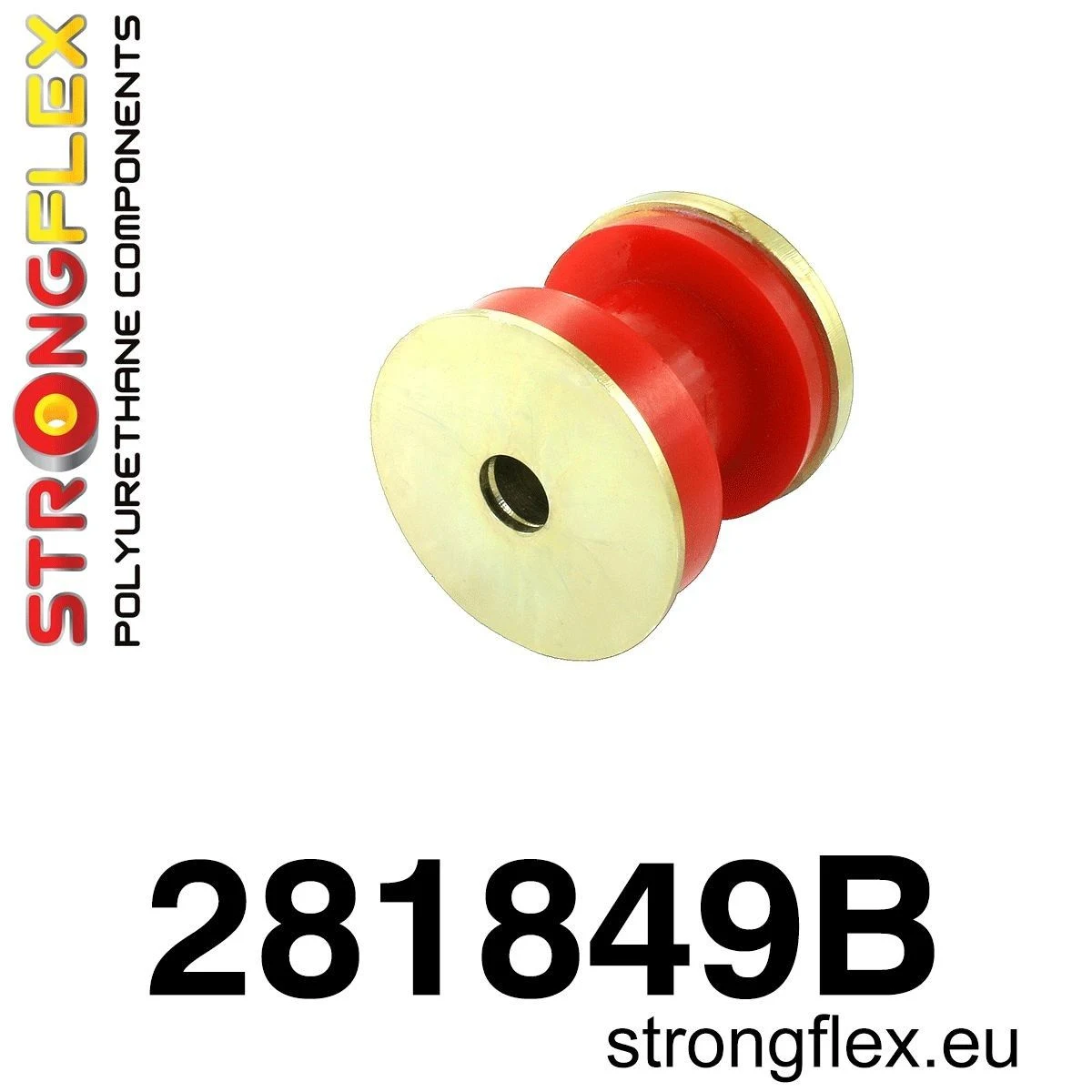 281849B: Tuleja tylnego dyferencjału - przednia Nissan 200SX S14