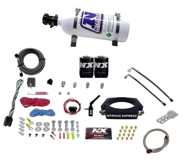 Nitrous Plate System with 5Lb Bottle for GM 6.2L Truck 2014+ Nitrous Express NX 20937-05
