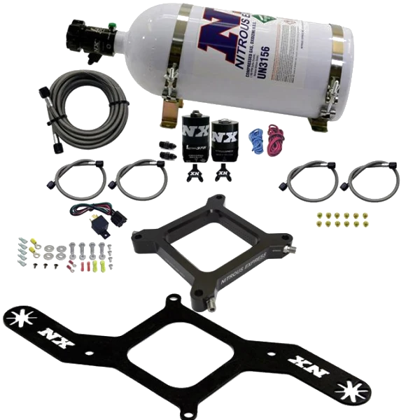 4150 Assassin Plate Gasoline RNC 250-750Hp with 10Lb Bottle Nitrous Express NX 67140-10