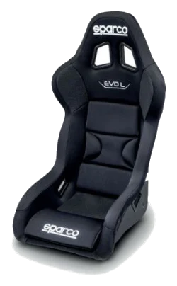 Fotel sportowy Sparco Evo QRT X rozmiar L FIA 8855-1999 - 008007X.L