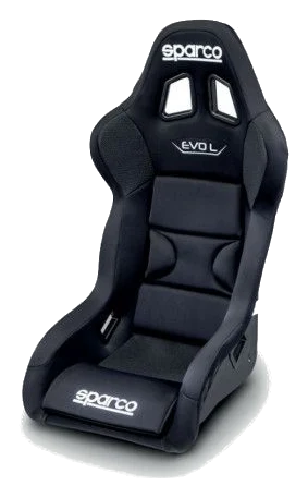 Fotel sportowy Sparco Evo QRT X rozmiar L FIA 8855-1999 - 008007X.L