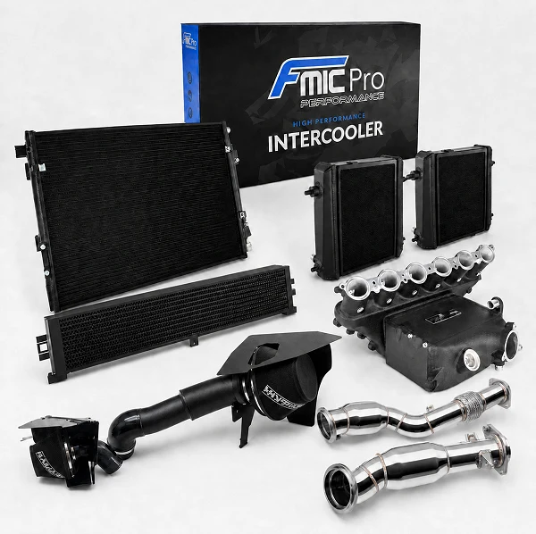 Zestaw tuningowy BMW M2 M3 M4 G87 G80 G82 3.0T S58 2021- Chargecooler Downpipe Radiator Downpipe Układ Dolotowy