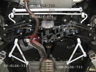 Rozpórka tylna boczna (Rear Side Bars) Ultra Racing for Subaru Impreza 08+ GH/GR +STI
