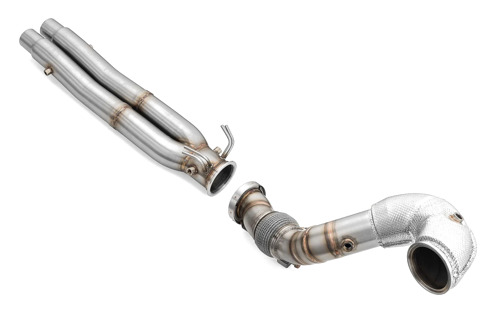 Downpipe AUDI RS3 8Y 2.5 TFSI with heat shield without Silencer - PROM.RS3/8Y-1