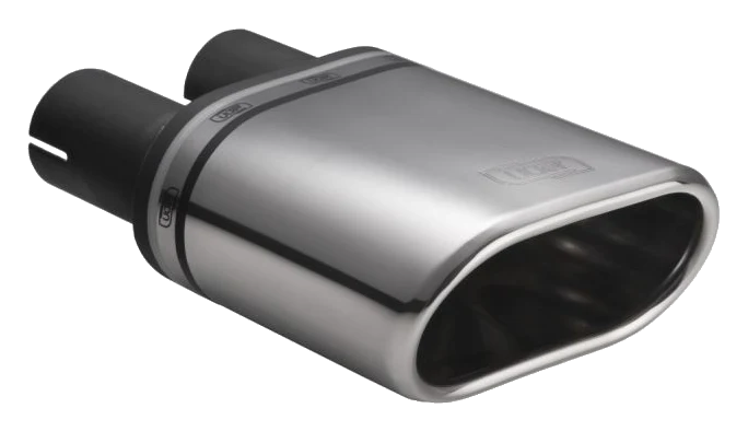 Uniwersalna końcówka tłumika owalna 145×75mm długość 140mm średnica montażowa 45mm - N3-21-1*L/45
