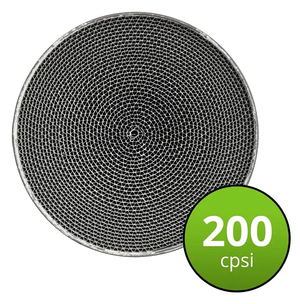 Katalizator sportowy 3.0-5.0L AWG Euro 5 Przepustowość CPSI 200 - MO-S50/E5/200