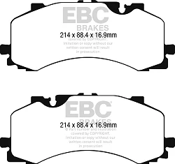 DP62279 Klocki hamulcowe GREENSTUFF EBC Brakes Audi Q7 4M Q8 SQ7 4M Volkswagen Touareg 3rd Gen