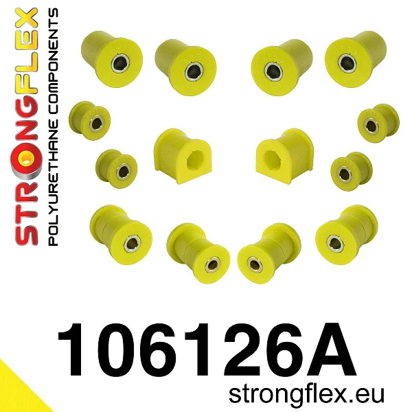 106126A: Zestaw poliuretanowy zawieszenia przedniego SPORT Mazda MX-5 NA