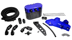Carbon Oil Catch Can Kit RTMG Performance for VW Golf R MK8 / Cupra 2.0 TSI EA888.4 Blue