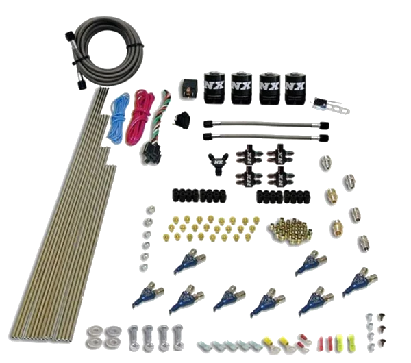 8-Cyl Direct Port Nitrous System EFI Gasoline (200-500Hp) without Bottle Nitrous Express NX 80001EFI-00