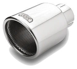 Uniwersalna końcówka tłumika okrągła 100mm długość 120mm średnica montażowa 65mm - N1-101RS/65