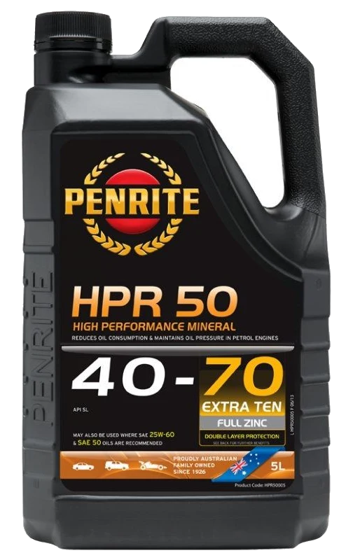Olej silnikowy Penrite HPR 50 40W70 Mineral 5L