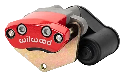 Zacisk hamulcowy 1 tłoczkowy Wilwood 120-16341 Electric Parking Brake lewy czerwony