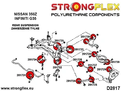 281731B: Tuleja stabilizatora tylnego - 281731B_21mm