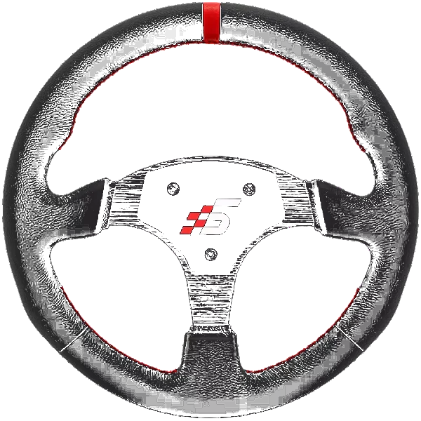 Profesjonalna Skórzana Kierownica Wyścigowa Okrągła 330mm SIMAGIC Symulator Simracing