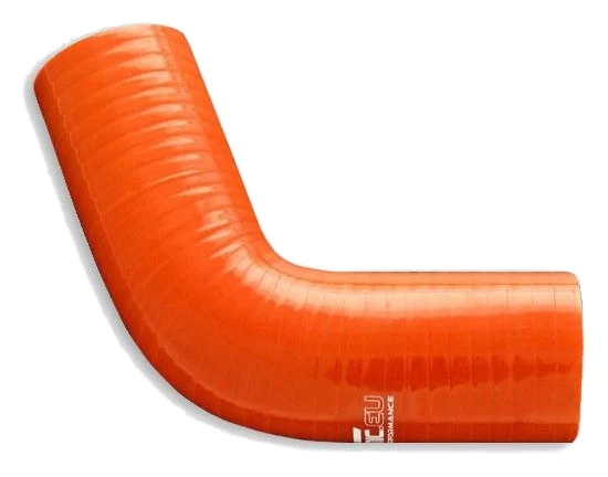 Kolanko silikonowe 67' 32mm Pomarańczowy