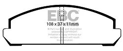 DP265 Klocki hamulcowe ULTIMAX2 EBC Brakes