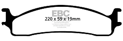 DP71650 Klocki hamulcowe GREENSTUFF EBC Brakes Dodge Ram 1500 Mega Cab Ram 2500 Pick-up Ram 3500 Pick-up