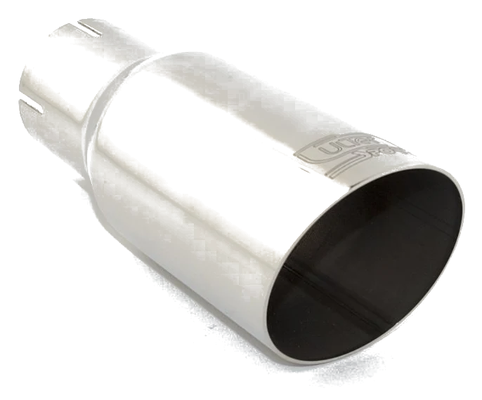 Uniwersalna końcówka tłumika okrągła 76mm długość 120mm średnica montażowa 65mm - N1-76*/65