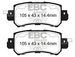 DP42135R Klocki hamulcowe YELLOWSTUFF EBC Brakes Mazda Mazda CX-3 CX-5 CX3 CX5 1st Gen