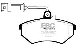 DP982/2 Klocki hamulcowe ULTIMAX2 EBC Brakes Volkswagen Corrado Golf Mk2 Golf Mk2 GTi - DP982/2