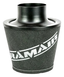 Uniwersalny stożkowy filtr powietrza aluminium Ramair JS-109-BK 102mm