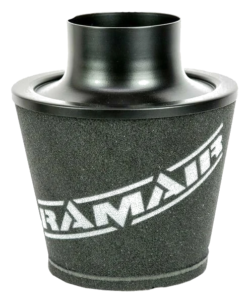 Uniwersalny stożkowy filtr powietrza aluminium Ramair JS-109-BK 102mm