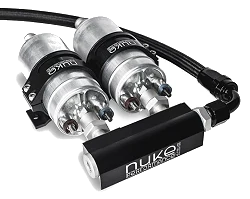 Nuke Performance Dual Universal Bracket 65mm with Bosch 044 inserts