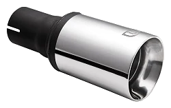 Uniwersalna końcówka tłumika okrągła 80mm długość 120mm średnica montażowa 50mm - N1-61/50