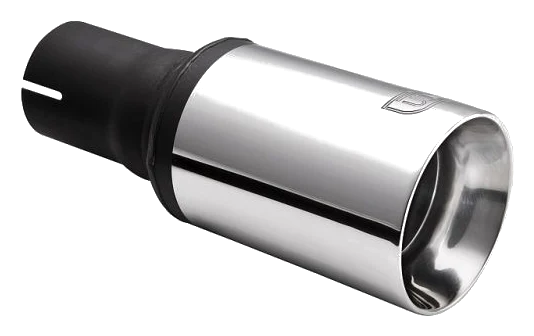 Uniwersalna końcówka tłumika okrągła 80mm długość 120mm średnica montażowa 50mm - N1-61/50